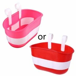Unbranded Bicycle Basket Children Bike Plastic Hanging Front Handlebar Carrier Saddlebag