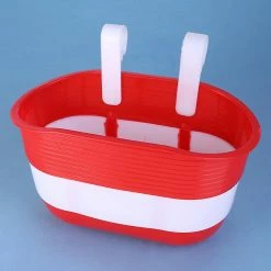 Unbranded Bicycle Basket Children Bike Plastic Hanging Front Handlebar Carrier Saddlebag -Bikes Shop 374643913 max
