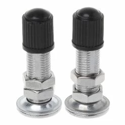 Unbranded 2 Pcs 31mm Bicycle Schrader Valve Ultralight Zinc Alloy Mtb Mountain Road Bike