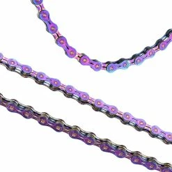 Unbranded 9 Speed Colorful Bike Bicycle Chain Hollow Durable Missing Link Rainbow El Slr -Bikes Shop 374645641 max