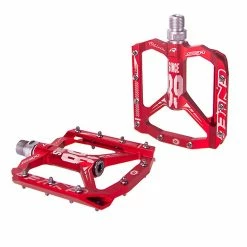Unbranded 1pair Mtb Bicycle Cycling Road Mountain Bike Flat Pedals Aluminum Alloy Pedals