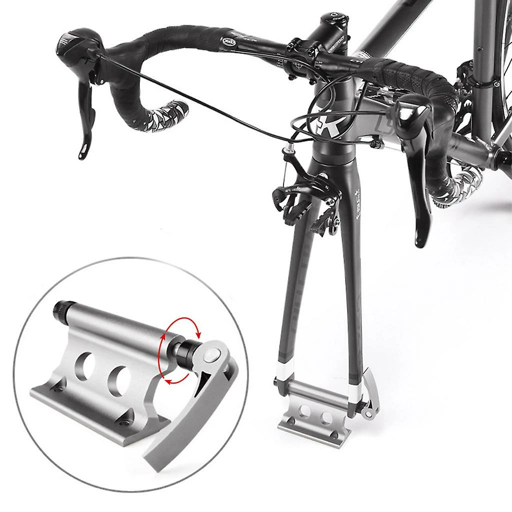 Unbranded Quick Release Fork Mount Bike Block Car Rack Front Fork Portable Waterproof Aluminum Alloy Stable Clip Car Modification Portable Accessories 5 Unbranded Quick Release Fork Mount Bike Block Car Rack Front Fork Portable Waterproof Aluminum Alloy Stable Clip Car Modification Portable Accessories - Image 5