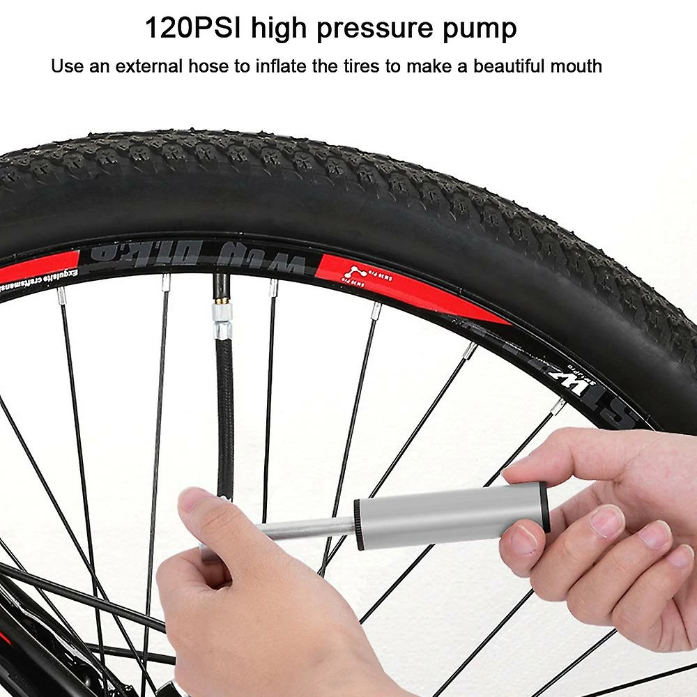 Ksalfye Mini Bike Pump 120 Psi Includes Mount Kit -compact & Light - Bicycle Tire Pump For Road,mountain And Bikes 3 Ksalfye Mini Bike Pump 120 Psi Includes Mount Kit -compact & Light - Bicycle Tire Pump For Road,mountain And Bikes - Image 3