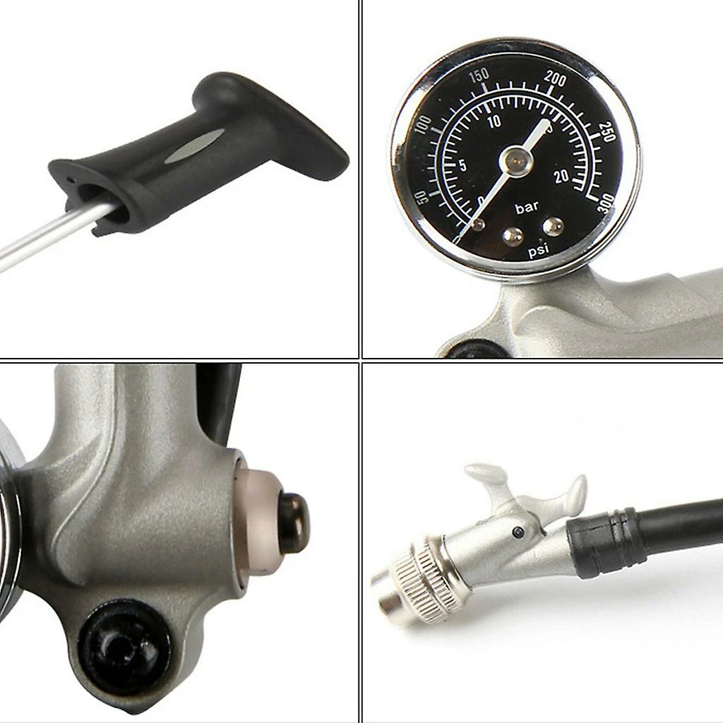 Unbranded Manual Bike Pump Shock Absorber Front Fork High Pressure Portable Compact Pump 5 Unbranded Manual Bike Pump Shock Absorber Front Fork High Pressure Portable Compact Pump - Image 5