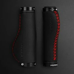 Unbranded Fiber Pu Bike Scooter Mtb Bicycle Handlebar Cover Handle Grips Bar End Lock-on -Bikes Shop 384371465 max