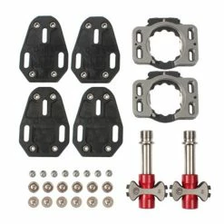 Unbranded Titanium Alloy Ultralight Mtb Bike Self-locking Pedals 3 Sealed Bearing Road Cycling Pedal Replacement