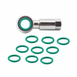 Unbranded 10pcs Bike Brake Disc Olive Head Ring Pipe Seal Connector Oil Gasket Fixed -Bikes Shop 384378287 max