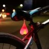Ersam Bike Tail Ball Bike Light, Creative Silicone Cycling Night Safety Warning Lights