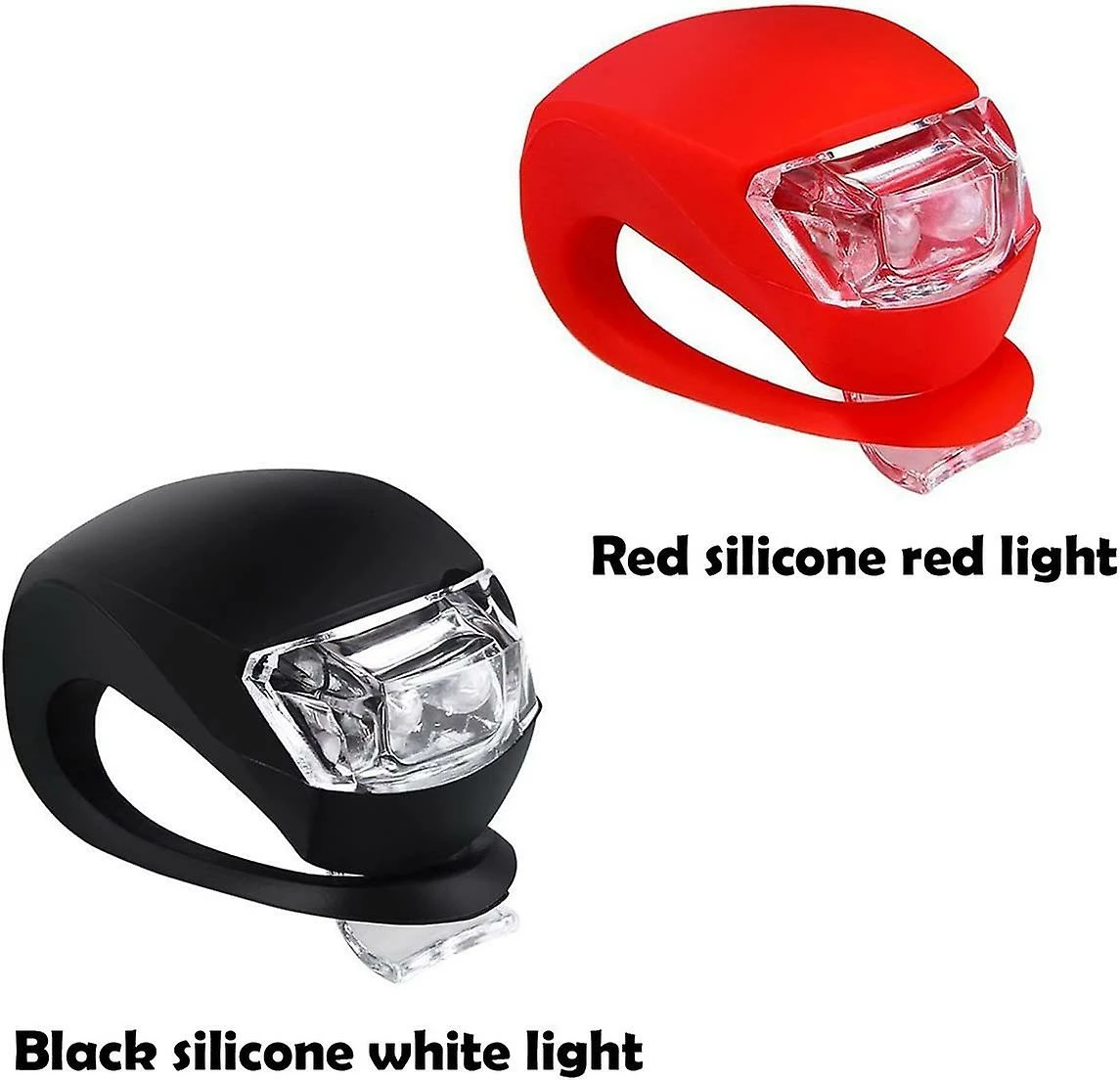 Ersam Bicycle Light Front And Rear Silicone Led Bike Light Set - Bike Headlight And Taillight 3 Ersam Bicycle Light Front And Rear Silicone Led Bike Light Set - Bike Headlight And Taillight - Image 3