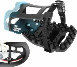 Ersam Toe Cages For Peloton Bike & Peloton Bike+ Pedals Compatible Toe Cage Adapters, Toe Clips Cage