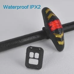 WOSAWE Bike Tail Light With Turn Signals, Usb Rechargeable Ultra Bright Led Safety Warning Bike Brake Rear Lights, Wireless Remote Control, 4 Modes, Waterpro -Bikes Shop 388585042 max