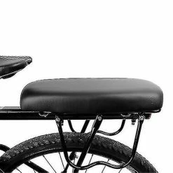Unbranded Bicycle Back Seat Cycling Mtb Mountain Bicycle Pu Leather Soft Comfortable Cushion Bike Rear -Bikes Shop 392626323 max