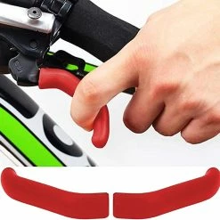 Giveuphesit Brake Grip Cover, Silicone Soft Bike Brake Lever Grip Anti-slip Shock Absorption Brake Handle -Bikes Shop 394106201 max