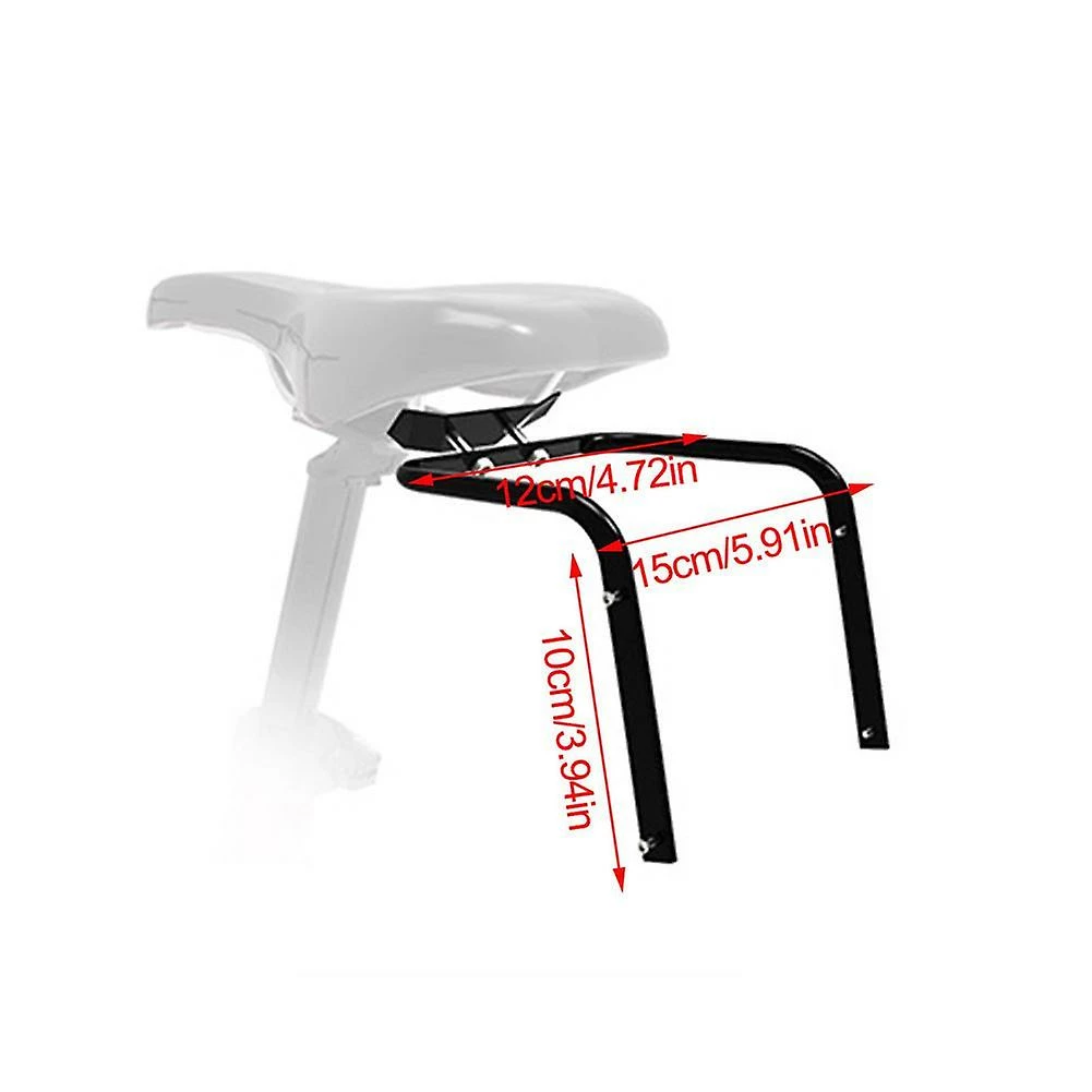 Unbranded Bicycle Saddle Bag Stabilizer Bracket Mtb Road Bike Rear Rack Bag Stand With Kettle Mounting Hole For Cycling Bike Accessories 2 Unbranded Bicycle Saddle Bag Stabilizer Bracket Mtb Road Bike Rear Rack Bag Stand With Kettle Mounting Hole For Cycling Bike Accessories - Image 2