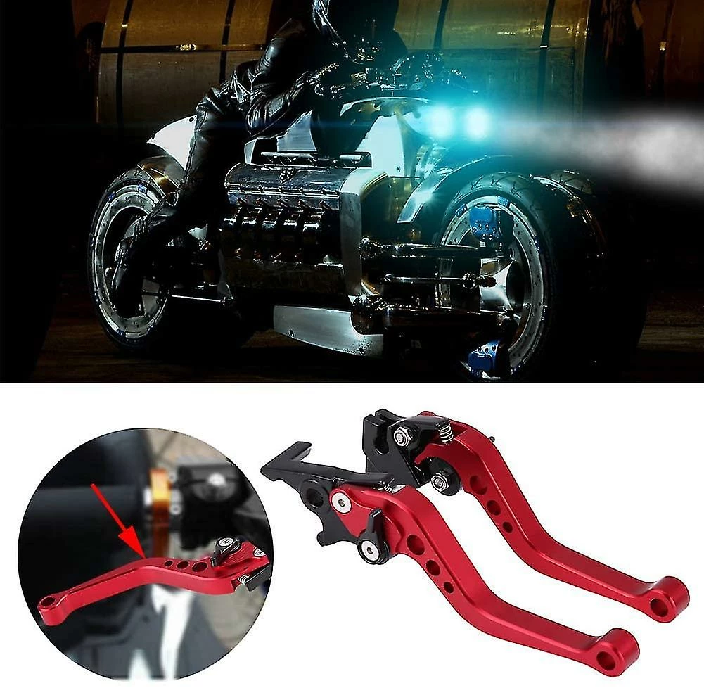 Unbranded Motorcycle Brake Lever, 1 Pair 7/8" 22mm Universal Motorbike Brake Lever 125cc Pit Bike Clutch 2 Unbranded Motorcycle Brake Lever, 1 Pair 7/8" 22mm Universal Motorbike Brake Lever 125cc Pit Bike Clutch - Image 2