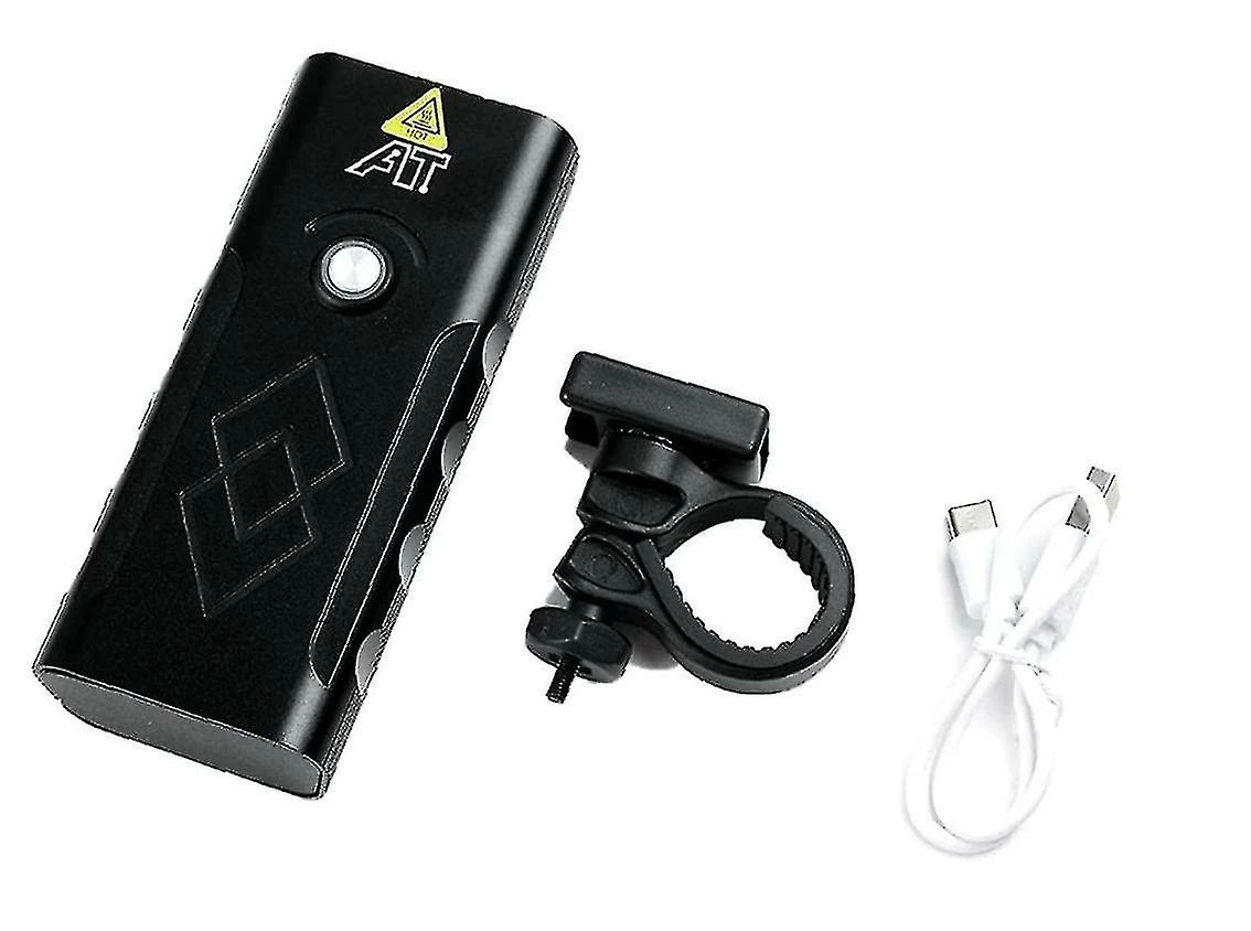 Unbranded Chronus Bicycle Headlamp Usb Rechargeable Light Waterproof Bike Front Light For Night Riding(black) 4 Unbranded Chronus Bicycle Headlamp Usb Rechargeable Light Waterproof Bike Front Light For Night Riding(black) - Image 4