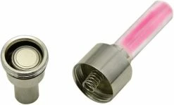 Unbranded Yaju Wheel Valve Light Durable And Practical Bike Nozzle Light Tire Valve Light Bicycle Valve Led Bike Motorcycle (pink) (4pcs) -Bikes Shop 407139733 max