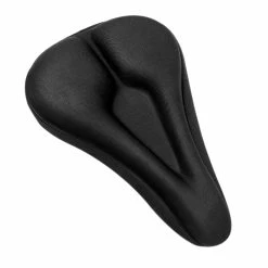 Unbranded Silicone Mtb Bicycle Seat Cushion Gel Cushion Cover Breathable Bike Saddle