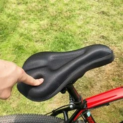 Unbranded Silicone Mtb Bicycle Seat Cushion Gel Cushion Cover Breathable Bike Saddle -Bikes Shop 409441075 max