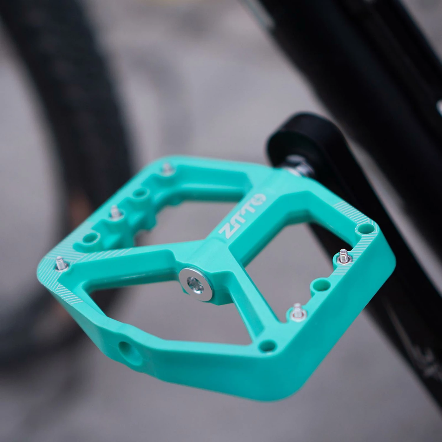 Unbranded Big And Flat Platform Bike Pedals Mtb Bicycle Nylon Pedals Easy Installation 3 Unbranded Big And Flat Platform Bike Pedals Mtb Bicycle Nylon Pedals Easy Installation - Image 3