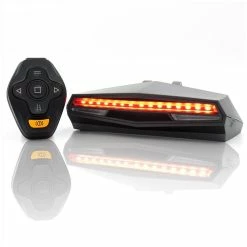 Unbranded Auto On And Off Bike Taillight High Lumen Chargeable Safety Remote Control