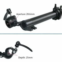 Unbranded Folding Bike Front Fork Head Tube Cycling Handlebar Stem Riser Handlebar Tube -Bikes Shop 409452284 max