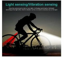 Unbranded Led Bike Rear Light Turn Signal Light With Wireless Remote Control,bike Turn Signal Waterproof Bike Lights,rear Bike Light 11 Lighting Modes(black) -Bikes Shop 428915461 max