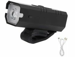 Unbrand Bicycle Front Light Usb Rechargeable Led Strong Light Waterproof Night Riding Mountain Bike Flashlight Suitable For Mountain Bike Travel And Cycling L