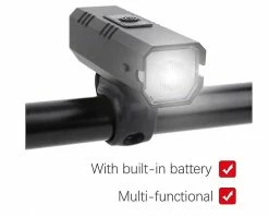 Unbrand Bicycle Front Light Usb Rechargeable Led Strong Light Waterproof Night Riding Mountain Bike Flashlight Suitable For Mountain Bike Travel And Cycling L -Bikes Shop 432659011 max