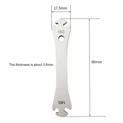 Unbranded Bicycle Spoke Tension Wheel Builders Tool Bike Indicator Attrezi Meter Tensiometer Bicycle Spoke Repair Tool -Bikes Shop 437808486 max