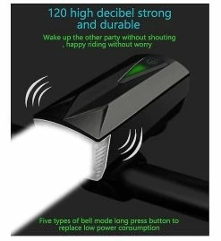 Vention 360 Lumens Usb 5w Cordless Bicycle Lightset Powerful Mountain Bike Headlights, Led Headlights Easy To Install, Suitable For Men's Women Road Bike Safe -Bikes Shop 462553174 max