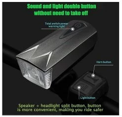 Vention 360 Lumens Usb 5w Cordless Bicycle Lightset Powerful Mountain Bike Headlights, Led Headlights Easy To Install, Suitable For Men's Women Road Bike Safe -Bikes Shop 462553215 max