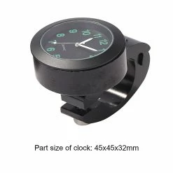 Born Pretty Mini Scooter Handlebar Bar Mount Digital Dial Clock Time Gauge Watch For Xiaomi M365 Ninebot Nextdrive Es1 Es2 Bike Accessories -Bikes Shop 464257958 max
