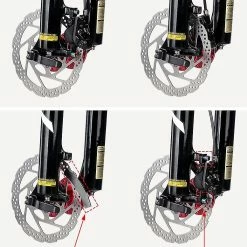 Rosalind 5pcs/set Adjusting Mtb Bicycle Disc Brake Pads Rotor Alignment Tool Spacer Mounting Assistant Bike Repair Kit -Bikes Shop 466506642 max