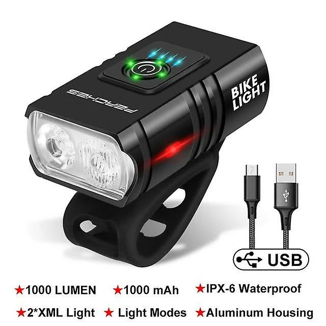 Unbranded Led Lanterna Bicicleta 1000 Lumen Rechargeable Light Mtb Road Mountain Bike Headlight 1 Unbranded Led Lanterna Bicicleta 1000 Lumen Rechargeable Light Mtb Road Mountain Bike Headlight