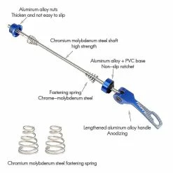 Unbranded Toopre Bike Hub Front Rear Quick Release Axle 145/185mm Bike Parts 2 -Bikes Shop 471553198 max