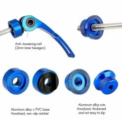 Unbranded Toopre Bike Hub Front Rear Quick Release Axle 145/185mm Bike Parts 2 -Bikes Shop 471553257 max