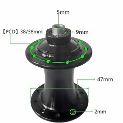 Unbranded Sp8 Folding Bike Hubs 130mm 28 Holes Dahon Front Hub Ultralight Alloy -Bikes Shop 473987020 max