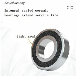 Unbranded Lebycle Bike Bottom Bracket Set Sealed Bearing Thread Type,red -Bikes Shop 473987668 max