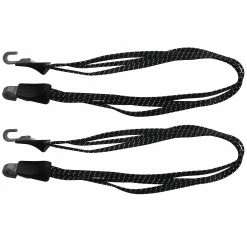 Unbranded 2x Outdoor Luggage Rope Cycling Bike Cord Hooks 0.68 Meters