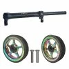 Unbranded Poday Folding Bike Easy Wheel Extension Bar With Easy Wheel A
