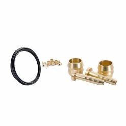 Unbranded Bh90 Bike Hose Mtb Hydraulic Disc Brake Tube 2.5m Connector Olive Set