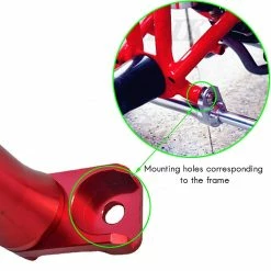 Unbranded Poday Folding Bike Easy Wheel Extension Bar With Easy Wheel A -Bikes Shop 473996181 max