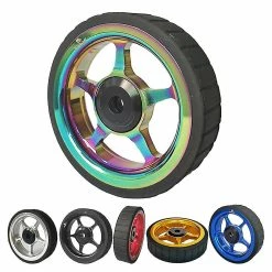 Unbranded Poday Folding Bike Easy Wheel Extension Bar With Easy Wheel A -Bikes Shop 473996346 max