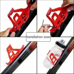 Unbranded Bike Water Bottle Holder Lightweight Strong Bicycle Bottle Cage -Bikes Shop 475737331 max