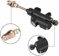 Unbranded Rear Brake Master Cylinder, Universal Pit Bike Rear Brake Master Cylinder Motorcycle Hydraulic Maste -Bikes Shop 480217603 max