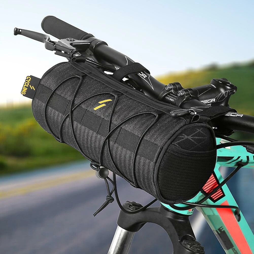 Unbranded Bike Bag Portable Handlebar Pannier Multi-purpose Large Capacity Backpack Mtb Road Cycling Frame Tube Bag Outdoor Storage Bag 2 Unbranded Bike Bag Portable Handlebar Pannier Multi-purpose Large Capacity Backpack Mtb Road Cycling Frame Tube Bag Outdoor Storage Bag - Image 2