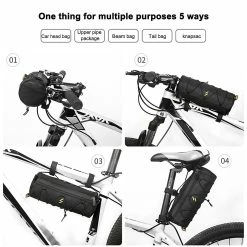 Unbranded Bike Bag Portable Handlebar Pannier Multi-purpose Large Capacity Backpack Mtb Road Cycling Frame Tube Bag Outdoor Storage Bag 9 Unbranded Bike Bag Portable Handlebar Pannier Multi-purpose Large Capacity Backpack Mtb Road Cycling Frame Tube Bag Outdoor Storage Bag -Bikes Shop 492702302 max