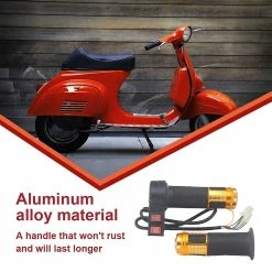 Unbranded 2pcs 22mm Electric Bicycle Throttle Handle Anti-slip Replacing Part E-bike Scooter Repairing Handlebar With 3 Speed Controller -Bikes Shop 495191911 max