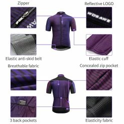 Unbranded Men S Cycling Shirt Pro Team Jersey Riding Tops Road Bike Mtb Short Sleeve Breathable Jerseys Maillot Ciclismo -Bikes Shop 498566625 max